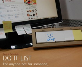 Post-It Schedule Post-It Schedule