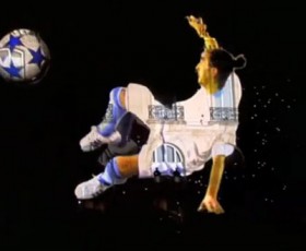 Projection 3D Adidas