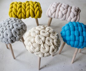 Knit Stools