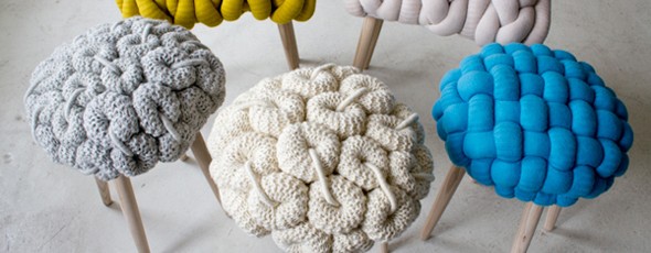 Knit Stools