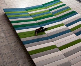Textile Field par les frères Bouroullec 