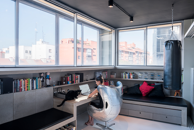 L'appartement Ctrl + Green par Marta Muñoz et Josean Ruiz Esquiroz sur Design Maroc