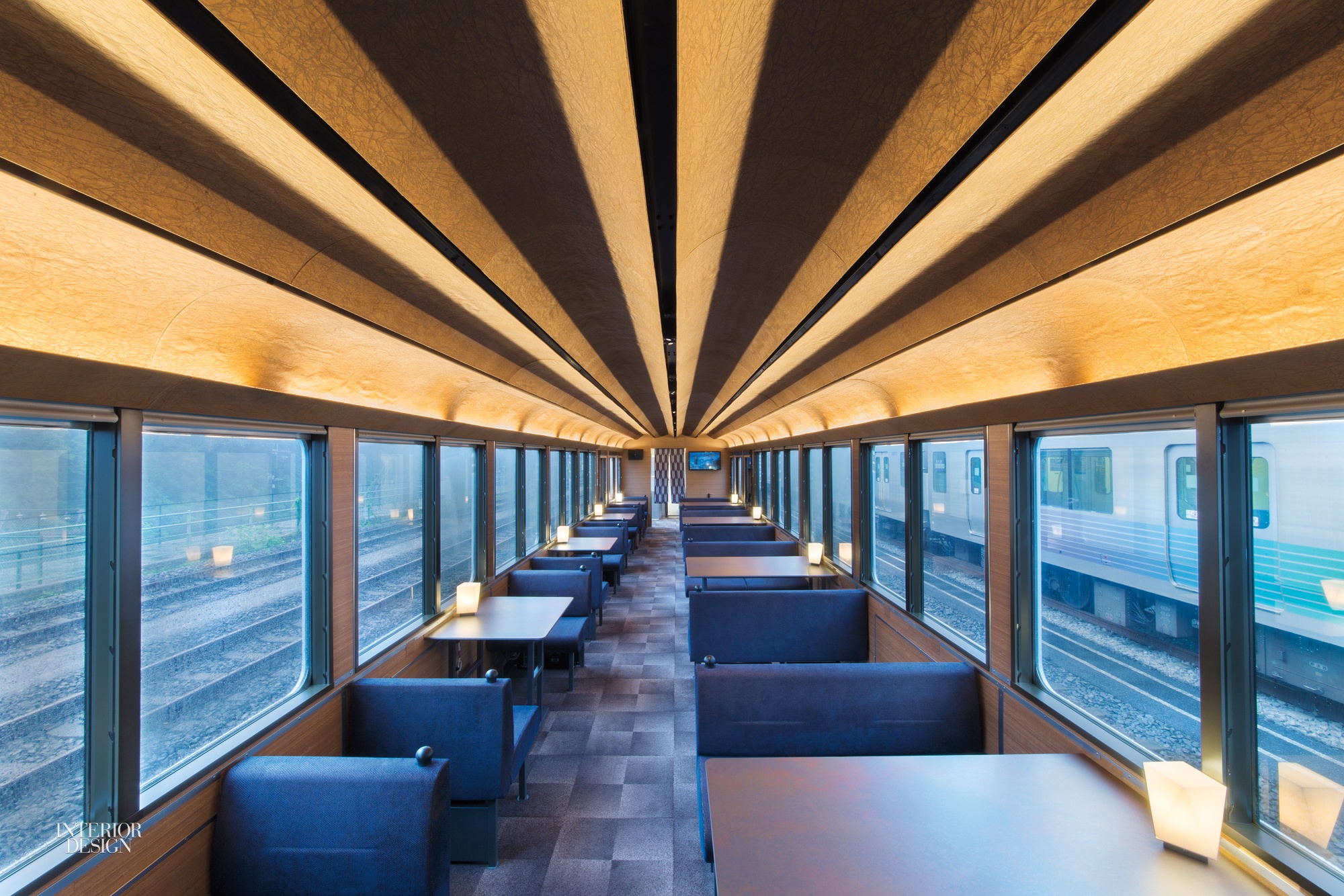 Le train restaurant 52 sets of Happiness par Design Maroc
