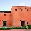 Vue de la façade Est des habitations Niamey 2000