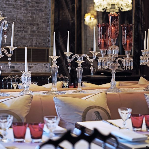 Cristal room, le restaurant de la Maison Baccarat conçu par Philippe