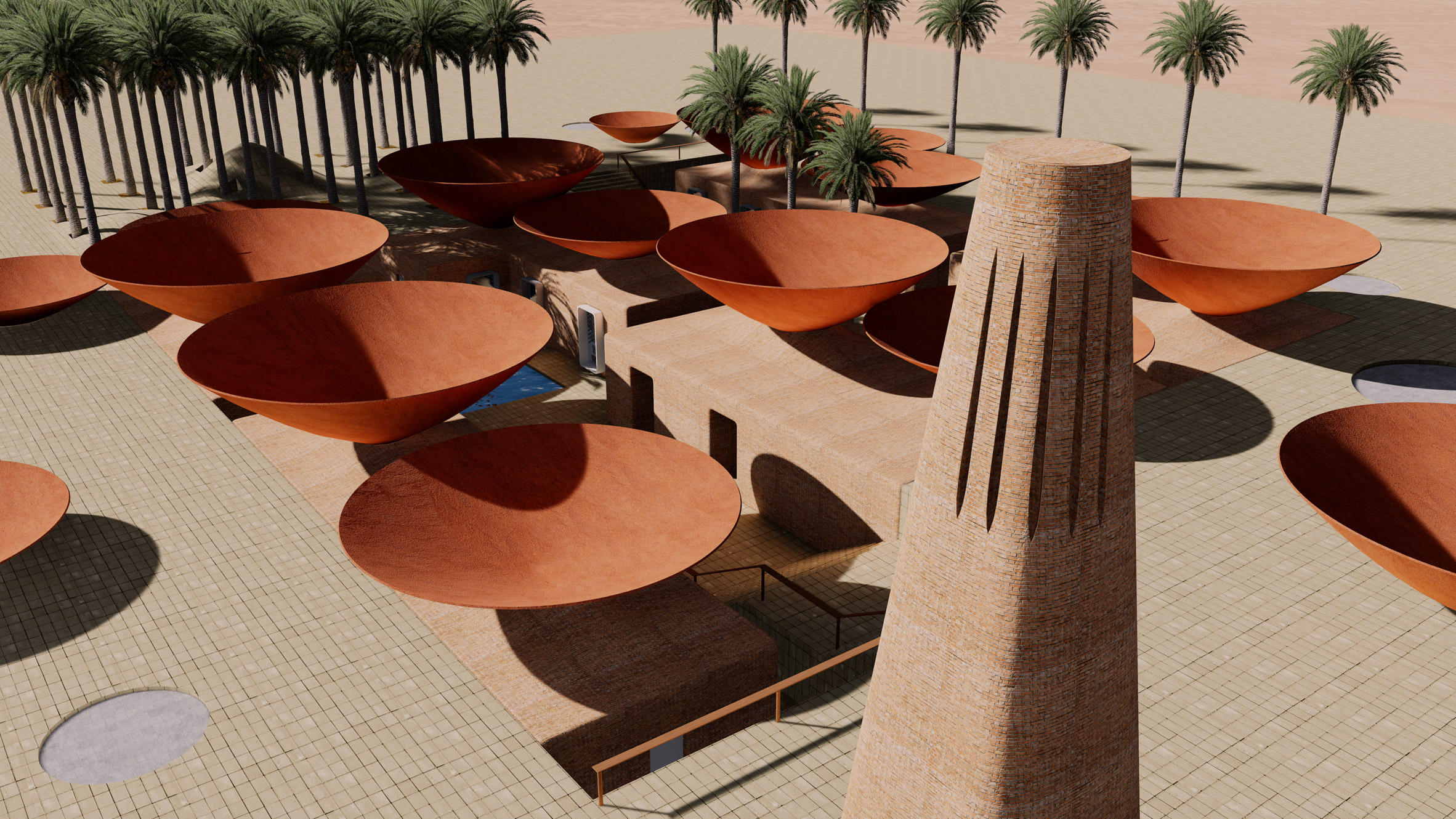 Concave Roof par BM Design Studios sur Design Maroc