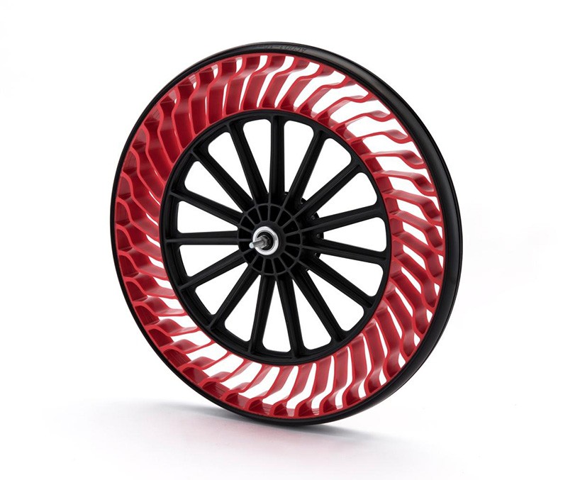 Bridgestone et ses pneus sans air anti-crevaison par Design Maroc