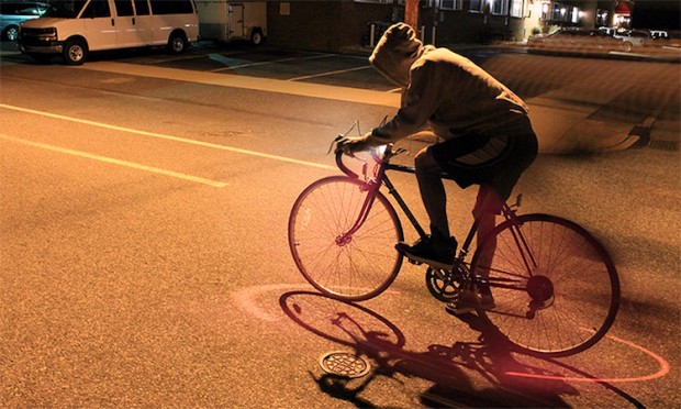 Bikesphere : cercle lumineux de sécurité par Design Maroc