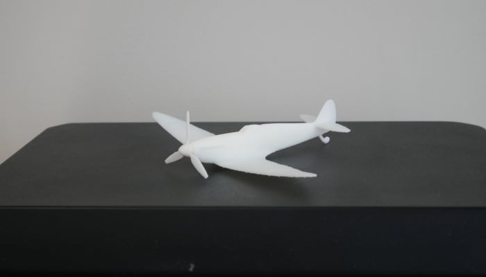 Un spitfire imprimé sur la Raise3D DF2+