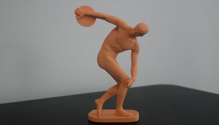 Une statuette imprimée sur la DF2+