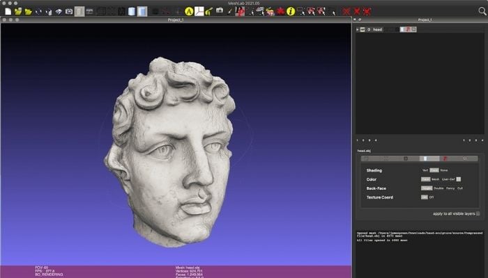 logiciels réparer fichier stl