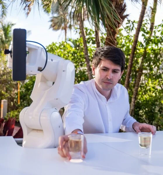 Founder of Print a Drink, Benjamin Greimel