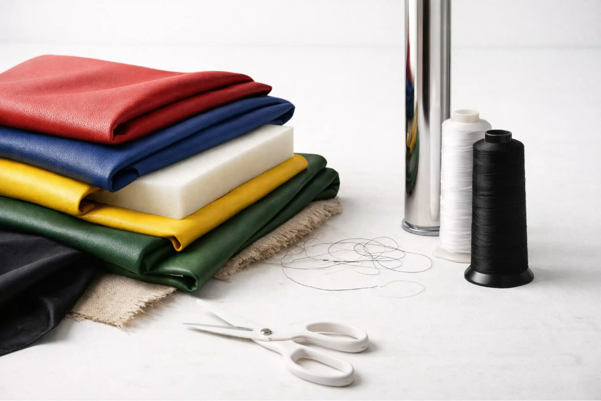 Quand le nuancier devient chaise : Kartela célèbre la superposition textile