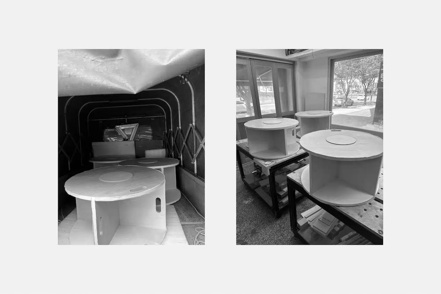 BINGLE, le meuble de rangement qui roule imaginé par Junwoo Lim