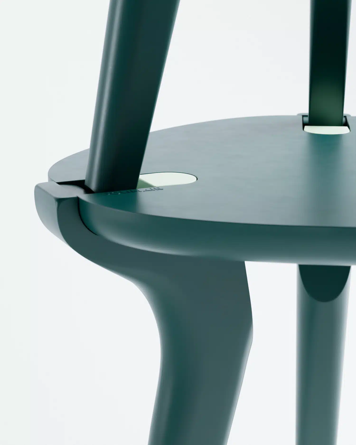 Polimair double la mise à Milan : le Baiji, un tabouret en plastique recyclé qui refuse de rester dans un coin Polimair double la mise à Milan : le Baiji, un tabouret en plastique recyclé qui refuse de rester dans un coin