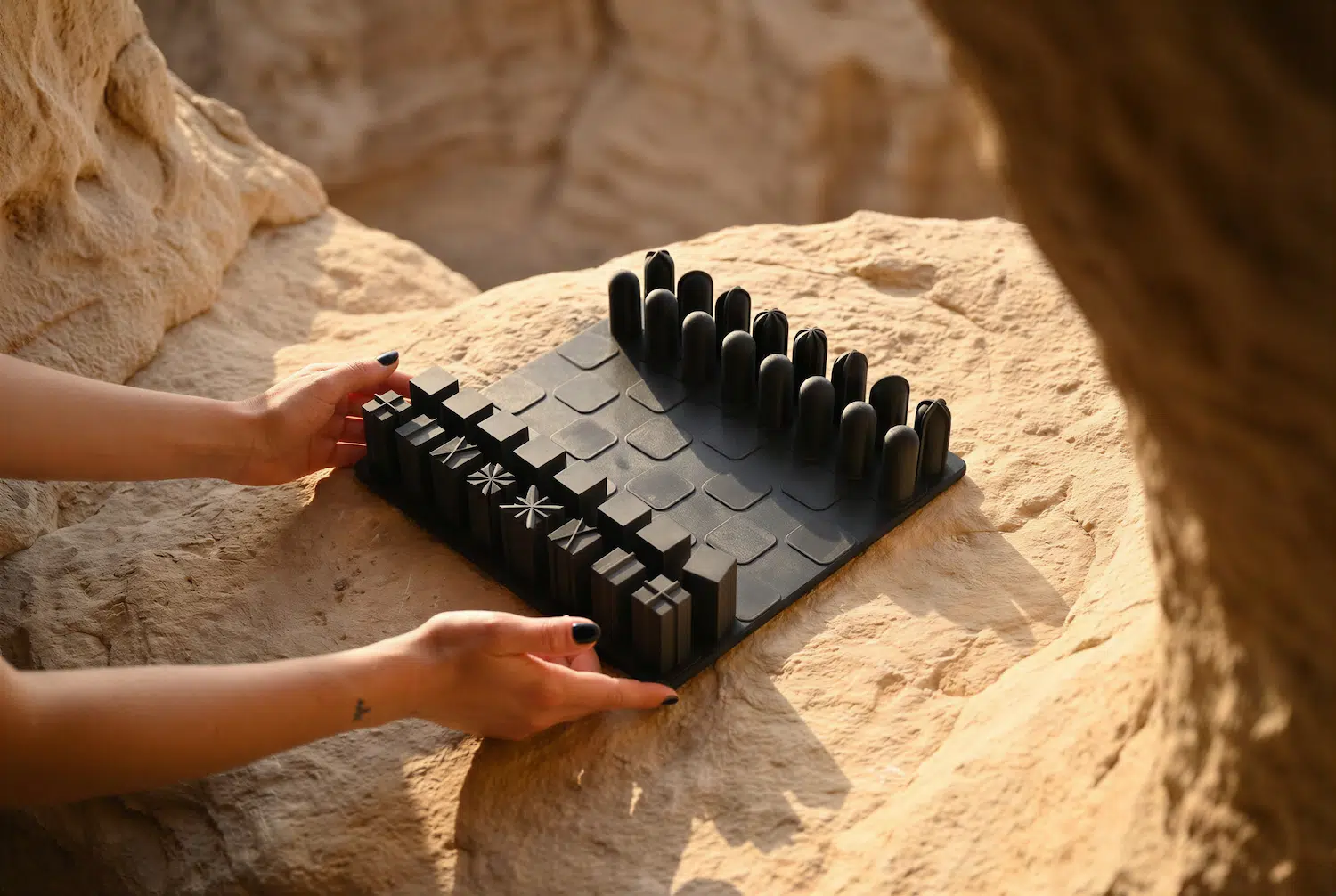 Contemporary Chess par Lorenzo Rimini : quand la géométrie remplace la couronne