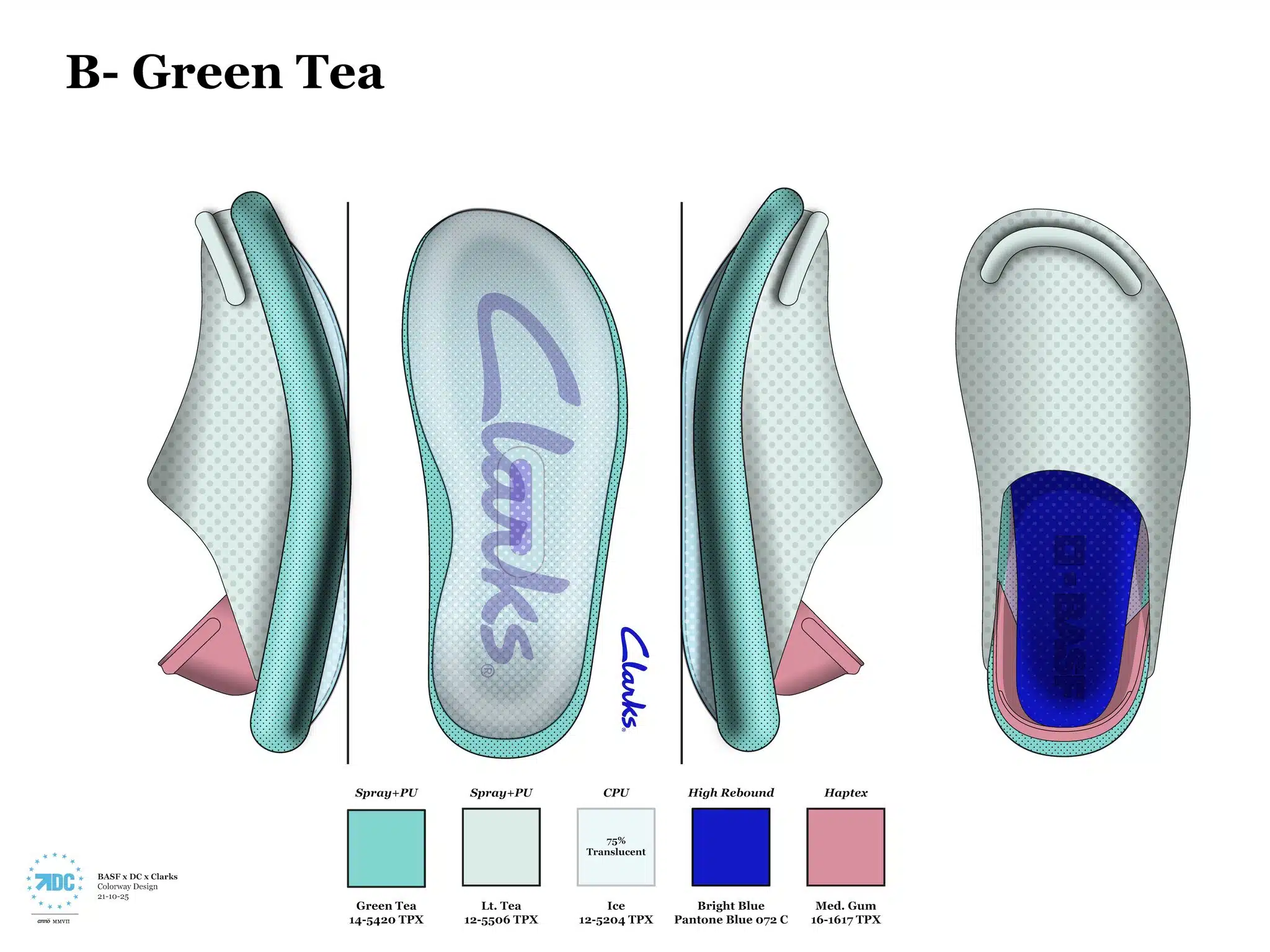 Une chaussure, un seul plastique : The Directive Collective revisite l'ADN Clarks pour BASF