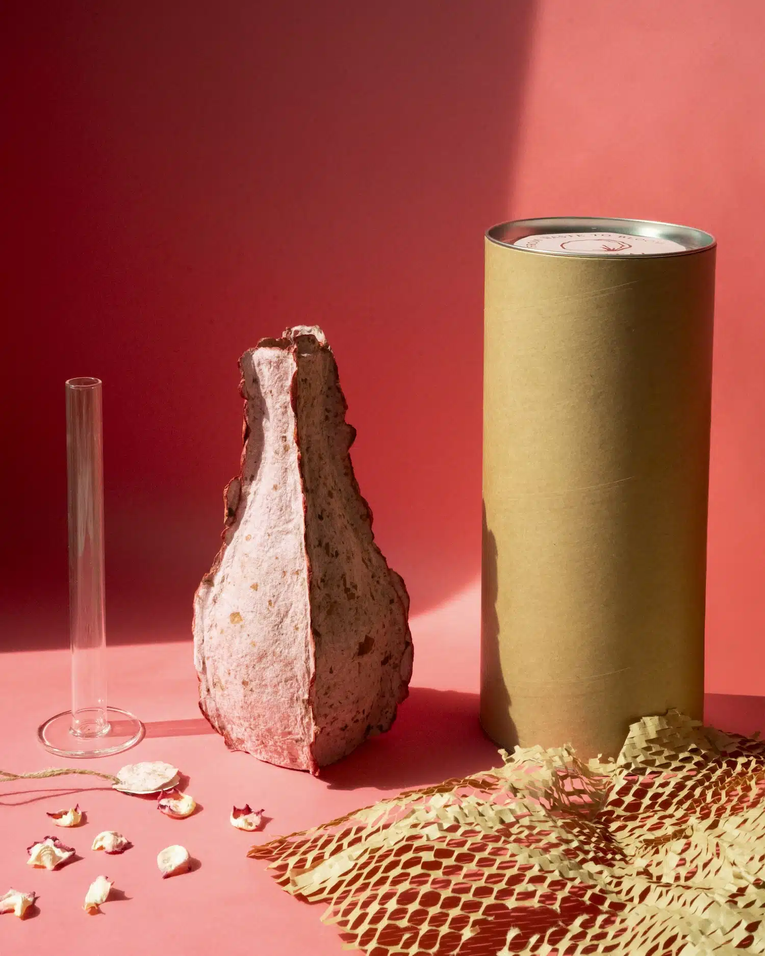 Petal Vase : Rebloom Studio transforme les fleurs invendues du marché en vases biodégradables Petal Vase : Rebloom Studio transforme les fleurs invendues du marché en vases biodégradables