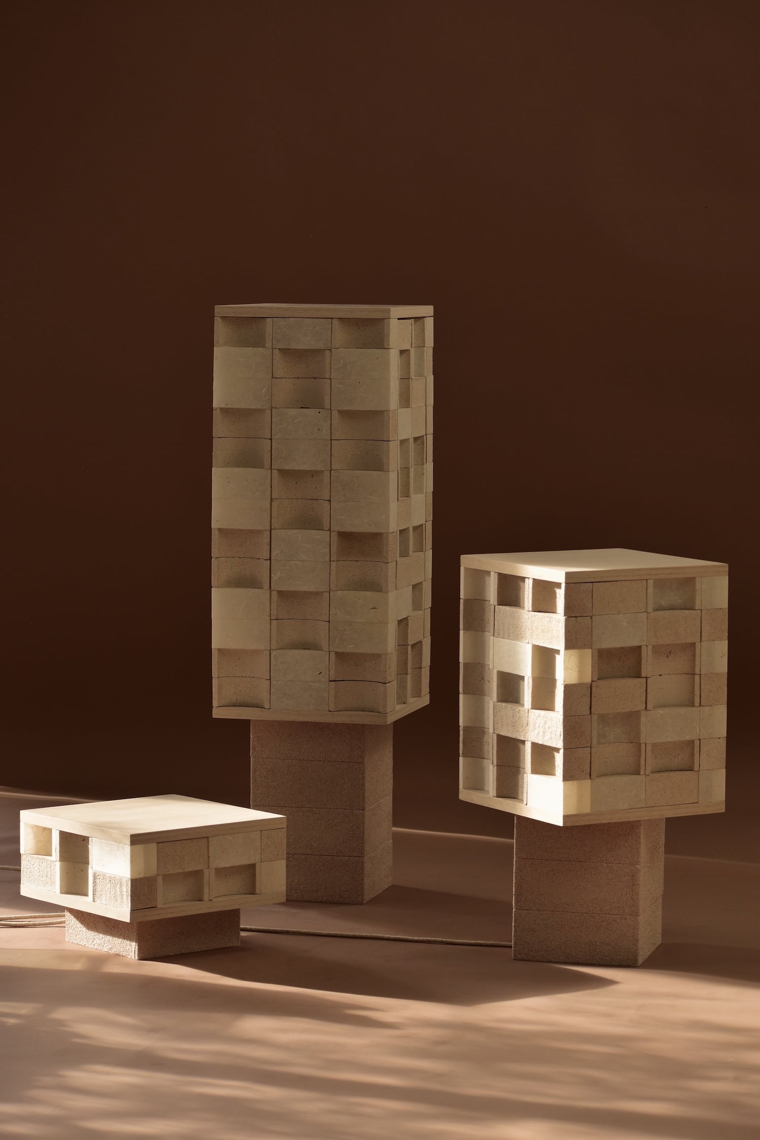 Mod-u : la lampe modulaire en coquille d'œuf par Joanne Odisho Mod-u : la lampe modulaire en coquille d'œuf par Joanne Odisho