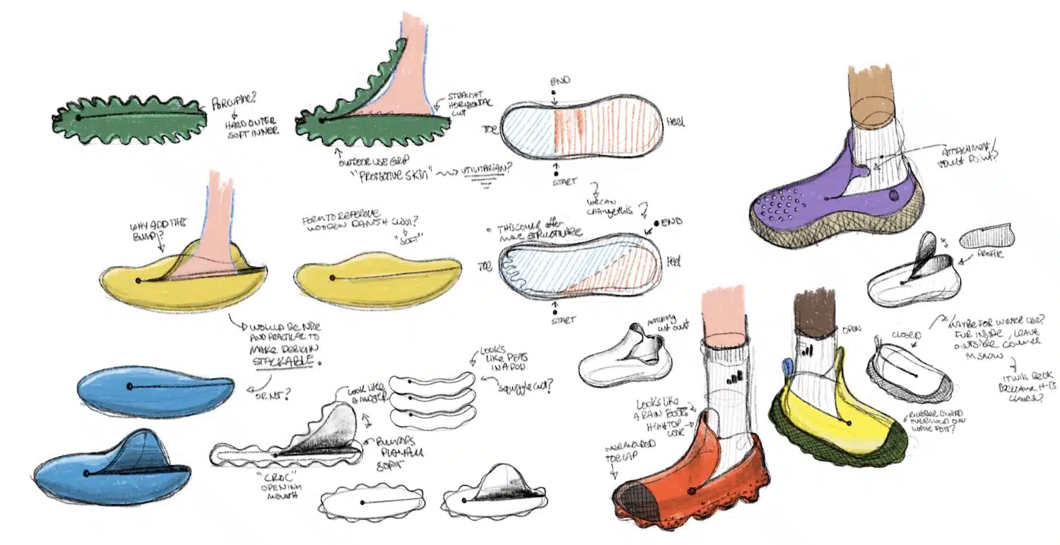 Peel par All Design Lab : la chaussure qui s'ouvre comme une orange