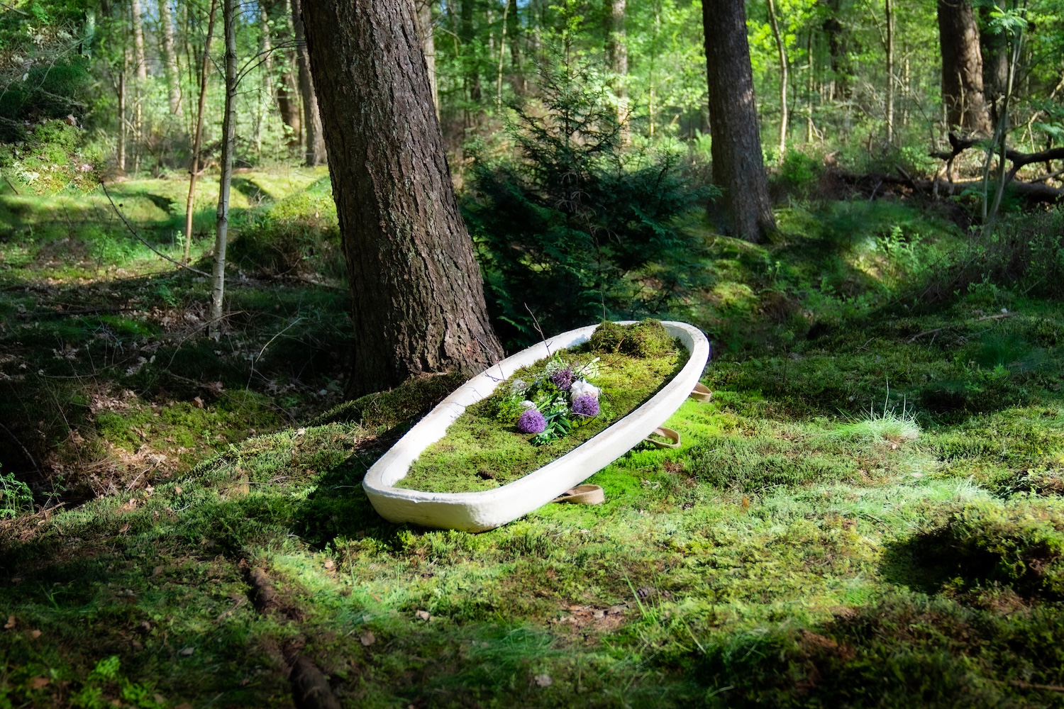 Loop Living Cocoon : le cercueil en mycélium qui pousse en sept jours et retourne à la terre en 45 Loop Living Cocoon : le cercueil en mycélium qui pousse en sept jours et retourne à la terre en 45